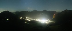 Archived image Webcam View from Kriegerhorn 01:00