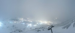 Archiv Foto Webcam Lech-Zürs: Kriegerhorn Panoramablick 01:00