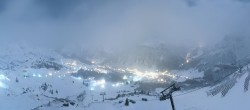 Archiv Foto Webcam Lech-Zürs: Kriegerhorn Panoramablick 03:00