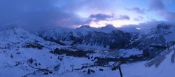 Archiv Foto Webcam Lech-Zürs: Kriegerhorn Panoramablick 06:00