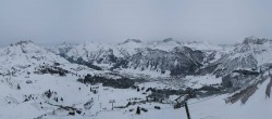 Archiv Foto Webcam Lech-Zürs: Kriegerhorn Panoramablick 11:00