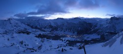 Archiv Foto Webcam Lech-Zürs: Kriegerhorn Panoramablick 06:00