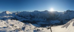 Archiv Foto Webcam Lech-Zürs: Kriegerhorn Panoramablick 07:00