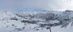 Archiv Foto Webcam Lech-Zürs: Kriegerhorn Panoramablick 11:00