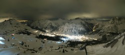 Archiv Foto Webcam Lech-Zürs: Kriegerhorn Panoramablick 19:00