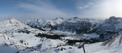 Archiv Foto Webcam Lech-Zürs: Kriegerhorn Panoramablick 11:00