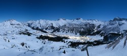 Archiv Foto Webcam Lech-Zürs: Kriegerhorn Panoramablick 03:00