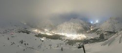 Archiv Foto Webcam Lech-Zürs: Kriegerhorn Panoramablick 05:00