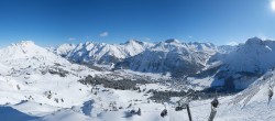 Archiv Foto Webcam Lech-Zürs: Kriegerhorn Panoramablick 11:00