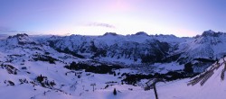 Archiv Foto Webcam Lech-Zürs: Kriegerhorn Panoramablick 06:00