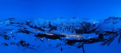 Archiv Foto Webcam Lech-Zürs: Kriegerhorn Panoramablick 17:00