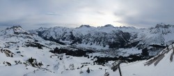 Archiv Foto Webcam Lech-Zürs: Kriegerhorn Panoramablick 07:00