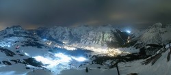 Archived image Webcam View from Kriegerhorn 19:00