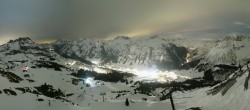 Archived image Webcam View from Kriegerhorn 21:00