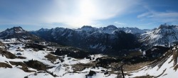 Archiv Foto Webcam Lech-Zürs: Kriegerhorn Panoramablick 02:00