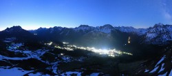 Archiv Foto Webcam Lech-Zürs: Kriegerhorn Panoramablick 03:00