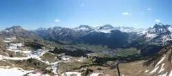 Archived image Webcam View from Kriegerhorn 09:00