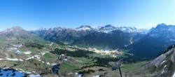 Archiv Foto Webcam Lech-Zürs: Kriegerhorn Panoramablick 23:00