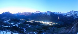 Archiv Foto Webcam Lech-Zürs: Kriegerhorn Panoramablick 03:00