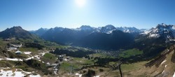 Archiv Foto Webcam Lech-Zürs: Kriegerhorn Panoramablick 07:00