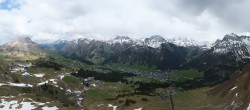 Archiv Foto Webcam Lech-Zürs: Kriegerhorn Panoramablick 14:00