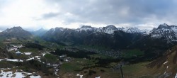 Archiv Foto Webcam Lech-Zürs: Kriegerhorn Panoramablick 06:00