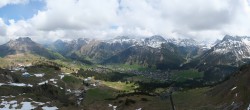 Archiv Foto Webcam Lech-Zürs: Kriegerhorn Panoramablick 13:00