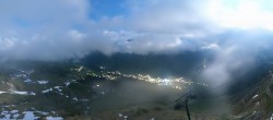 Archiv Foto Webcam Lech-Zürs: Kriegerhorn Panoramablick 23:00