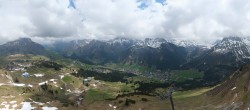 Archiv Foto Webcam Lech-Zürs: Kriegerhorn Panoramablick 11:00