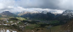 Archiv Foto Webcam Lech-Zürs: Kriegerhorn Panoramablick 15:00