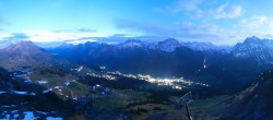 Archived image Webcam View from Kriegerhorn 03:00