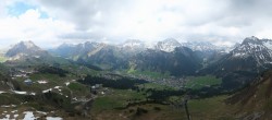Archived image Webcam View from Kriegerhorn 11:00