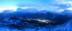 Archived image Webcam View from Kriegerhorn 03:00