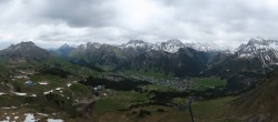 Archived image Webcam View from Kriegerhorn 13:00