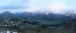 Archived image Webcam View from Kriegerhorn 19:00