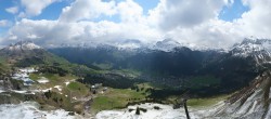 Archiv Foto Webcam Lech-Zürs: Kriegerhorn Panoramablick 09:00