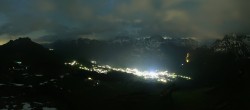Archiv Foto Webcam Lech-Zürs: Kriegerhorn Panoramablick 23:00