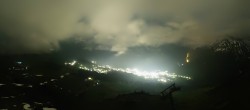 Archiv Foto Webcam Lech-Zürs: Kriegerhorn Panoramablick 23:00