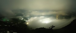 Archiv Foto Webcam Lech-Zürs: Kriegerhorn Panoramablick 01:00