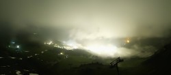Archiv Foto Webcam Lech-Zürs: Kriegerhorn Panoramablick 23:00