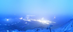 Archiv Foto Webcam Lech-Zürs: Kriegerhorn Panoramablick 03:00