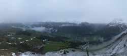 Archiv Foto Webcam Lech-Zürs: Kriegerhorn Panoramablick 05:00