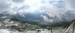 Archiv Foto Webcam Lech-Zürs: Kriegerhorn Panoramablick 08:00