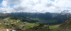 Archiv Foto Webcam Lech-Zürs: Kriegerhorn Panoramablick 10:00