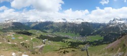 Archiv Foto Webcam Lech-Zürs: Kriegerhorn Panoramablick 14:00