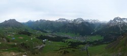 Archiv Foto Webcam Lech-Zürs: Kriegerhorn Panoramablick 06:00