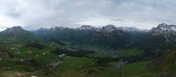 Archiv Foto Webcam Lech-Zürs: Kriegerhorn Panoramablick 07:00