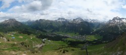Archiv Foto Webcam Lech-Zürs: Kriegerhorn Panoramablick 11:00