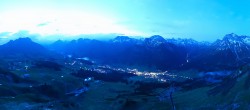 Archiv Foto Webcam Lech-Zürs: Kriegerhorn Panoramablick 03:00