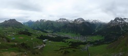 Archiv Foto Webcam Lech-Zürs: Kriegerhorn Panoramablick 15:00